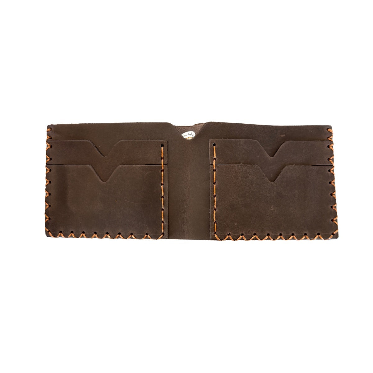 Leather Bi-Fold Wallet (Large) - Oiled Espresso