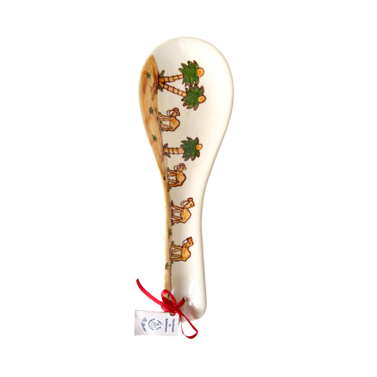 Ceramic Spoon Rest - Camel Caravan
