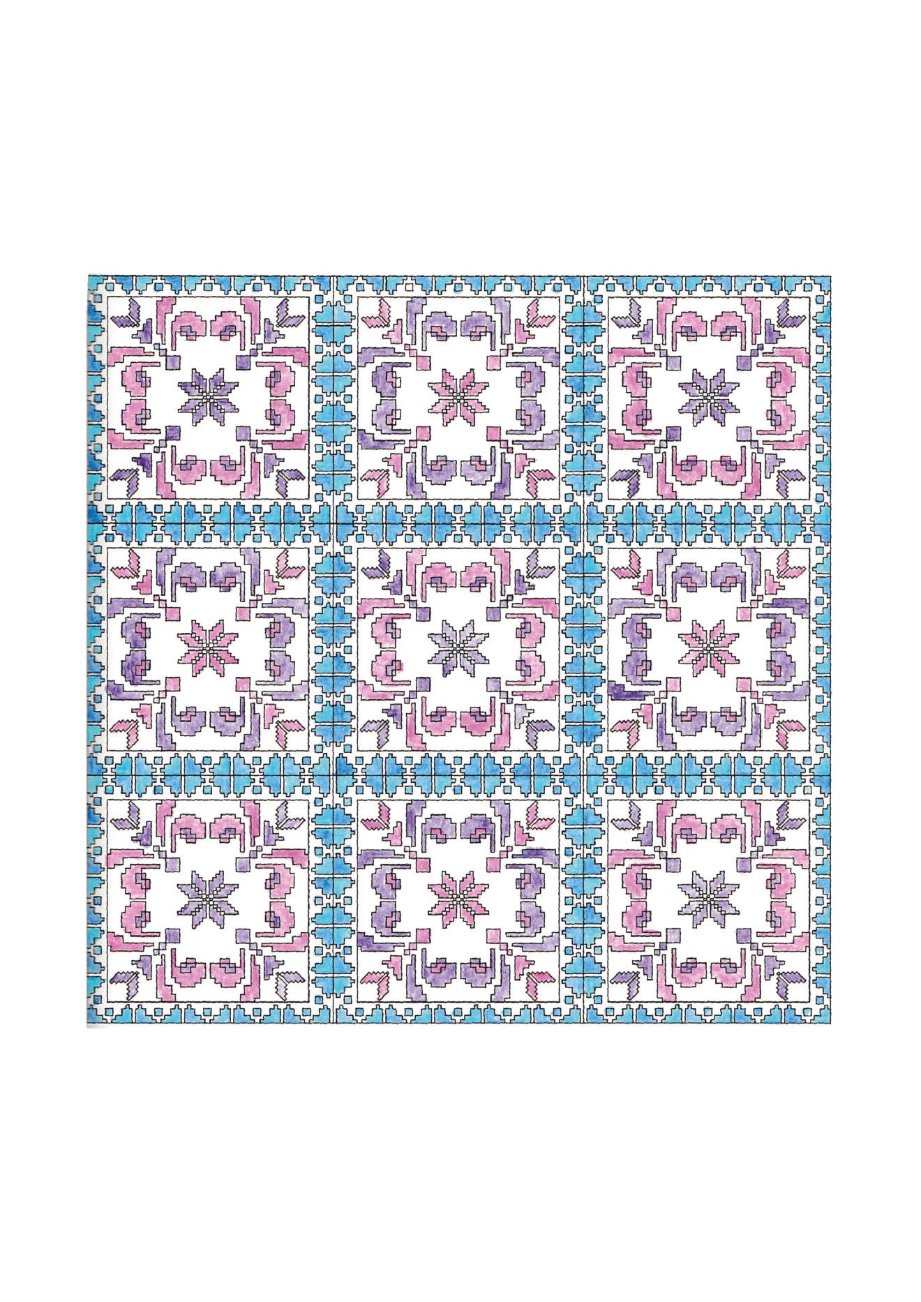 Coloring Palestine: Adult Coloring Book