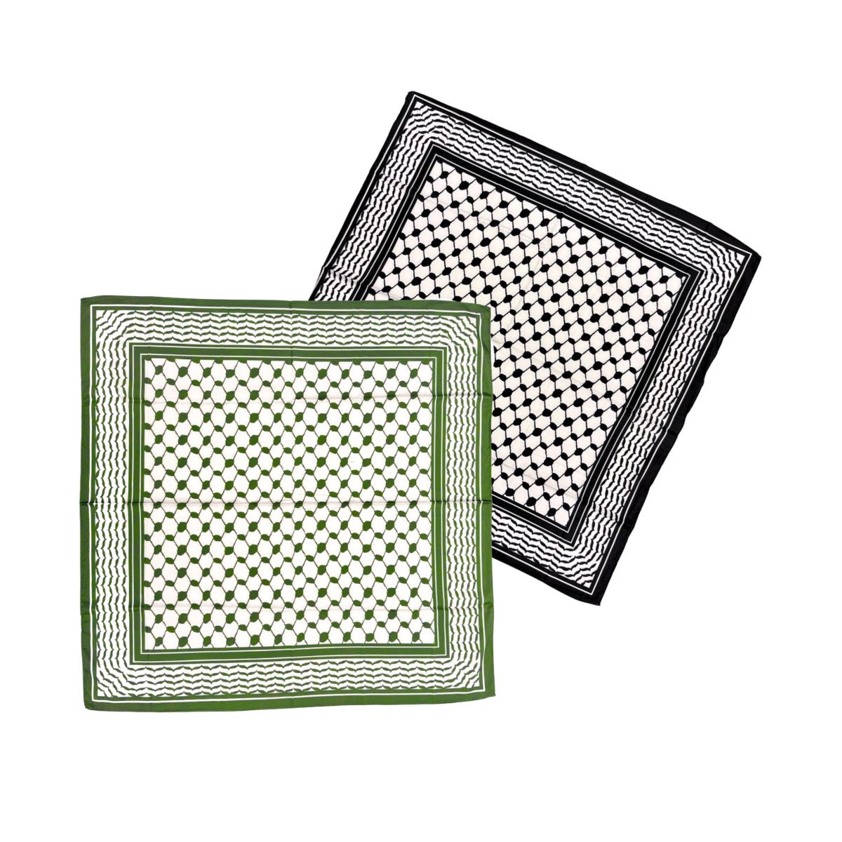 Nablus Bandana Keffiyeh - Set of Two!