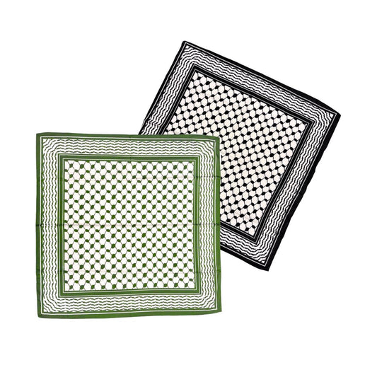 Nablus Bandana Keffiyeh - Set of Two!