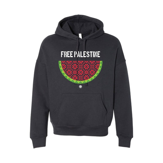 Hoodie: Tatreez Watermelon Design