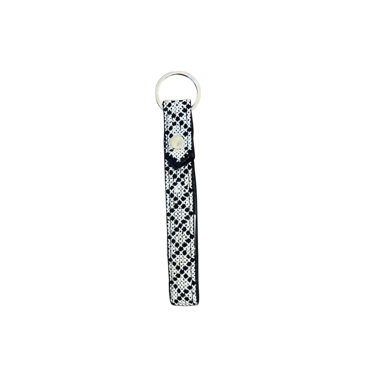 Lina Tatreez Wristlet - Black & White