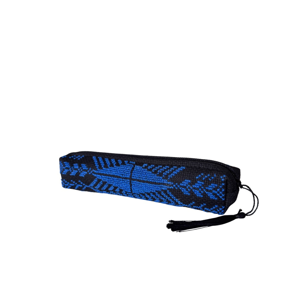 Embroidered Pouch (8”) - Various, Blue