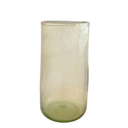 Glass Vase (9”) - Moss Tall