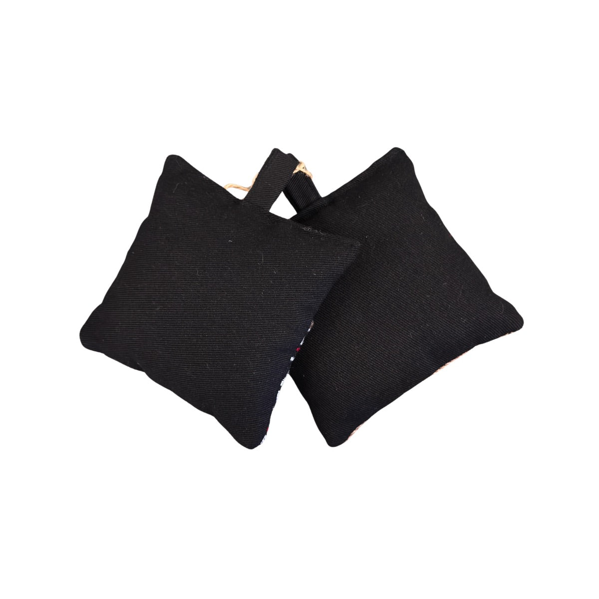 Bedouin Sadu Pot Holder Set of 2 - Black