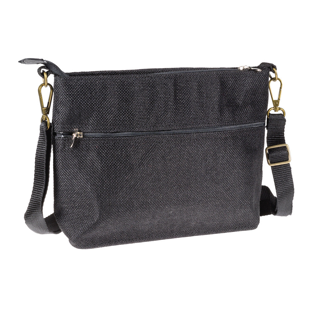 Embroidered Sacoche Bag