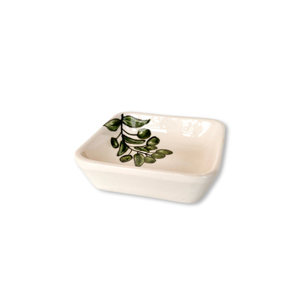 Ceramic Square Dish (4") - Zeitoun