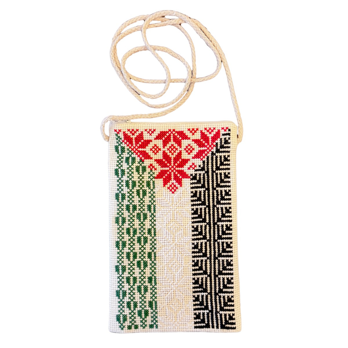 Embroidered Phone Purse - Palestine