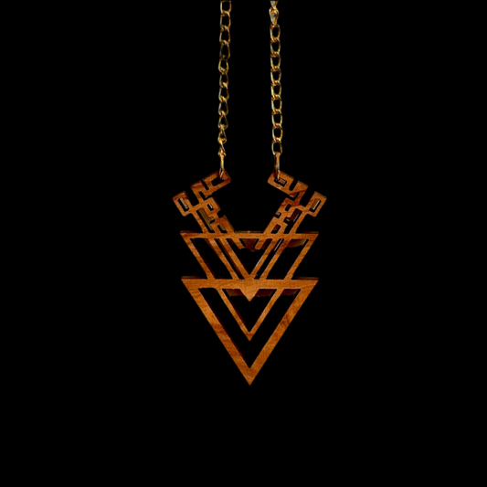 Olive Wood Pendant - “Resilience"