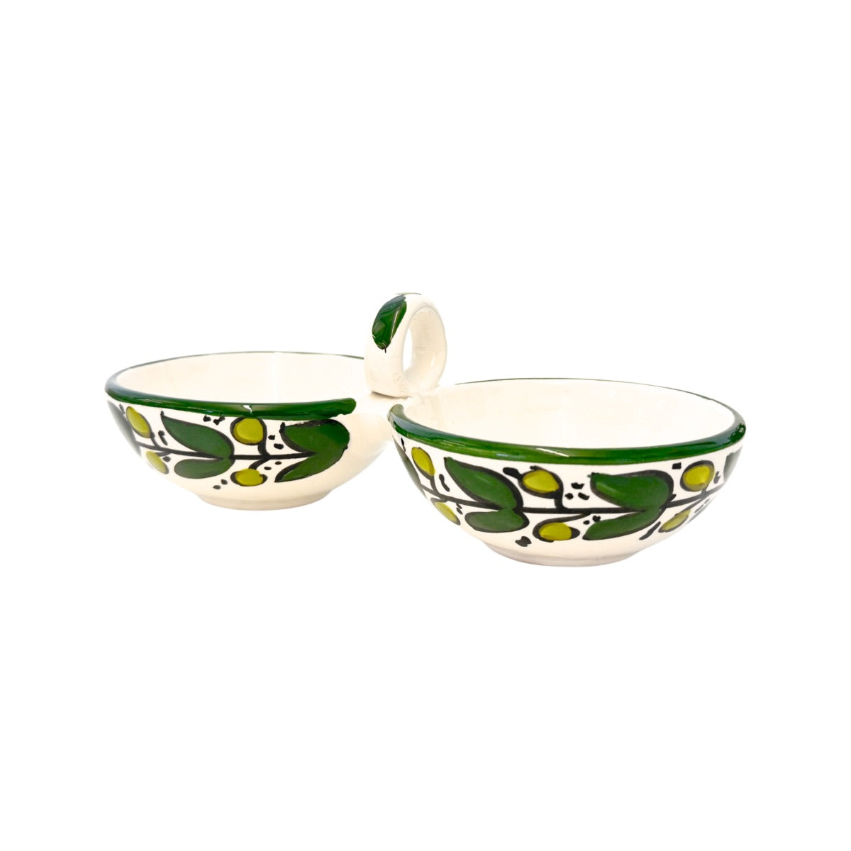 Zeit & Za'atar Serving Bowl - Green