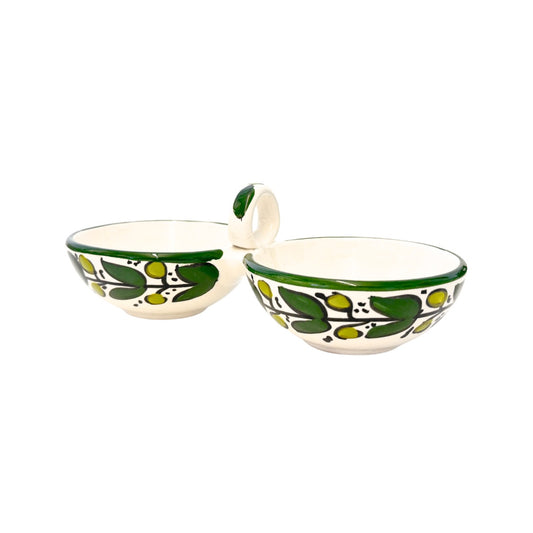 Zeit & Za'atar Serving Bowl - Green