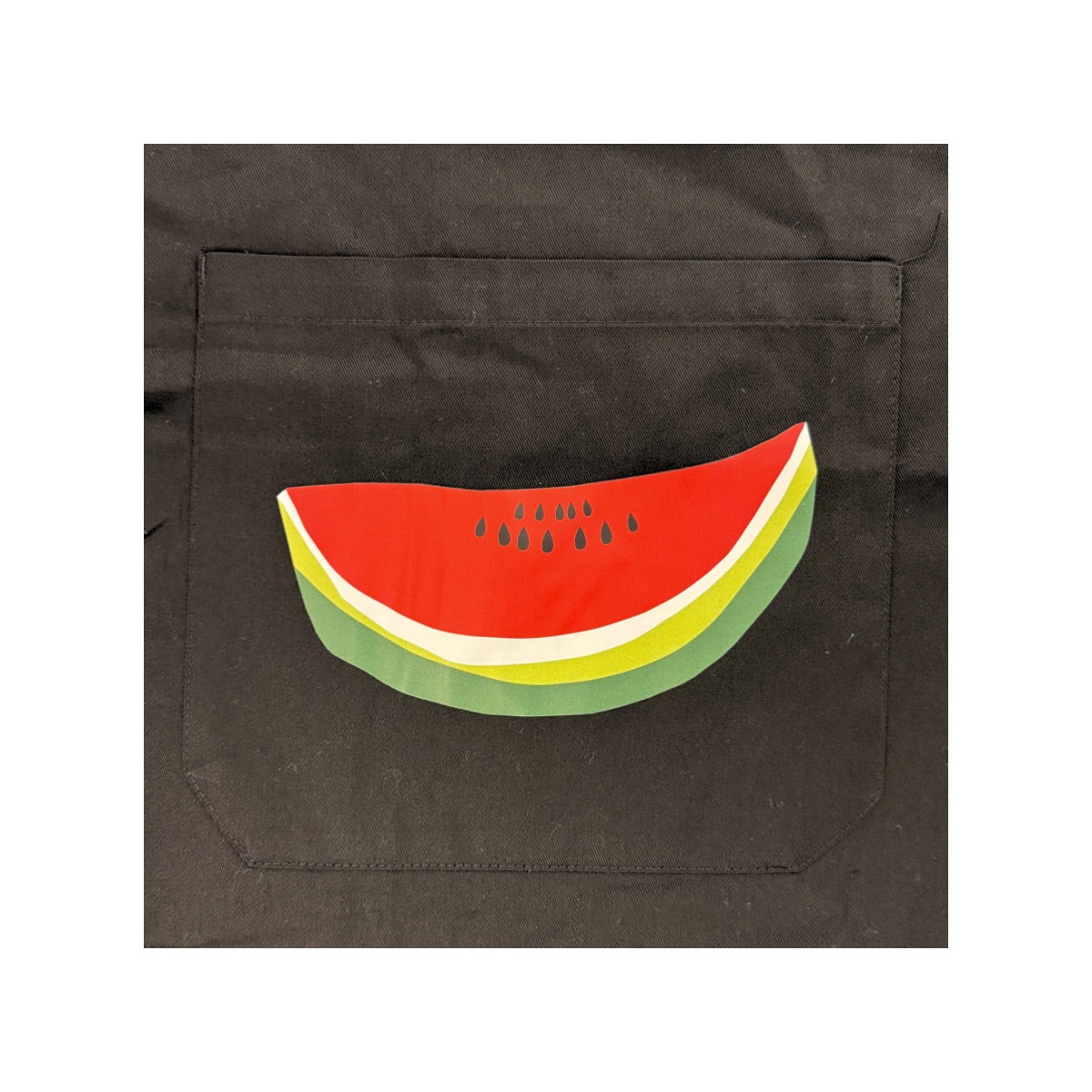 Apron (Black) - Watermelon