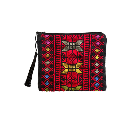 Embroidered Coin Purse
