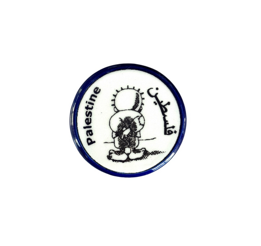 Ceramic Magnet - Handala