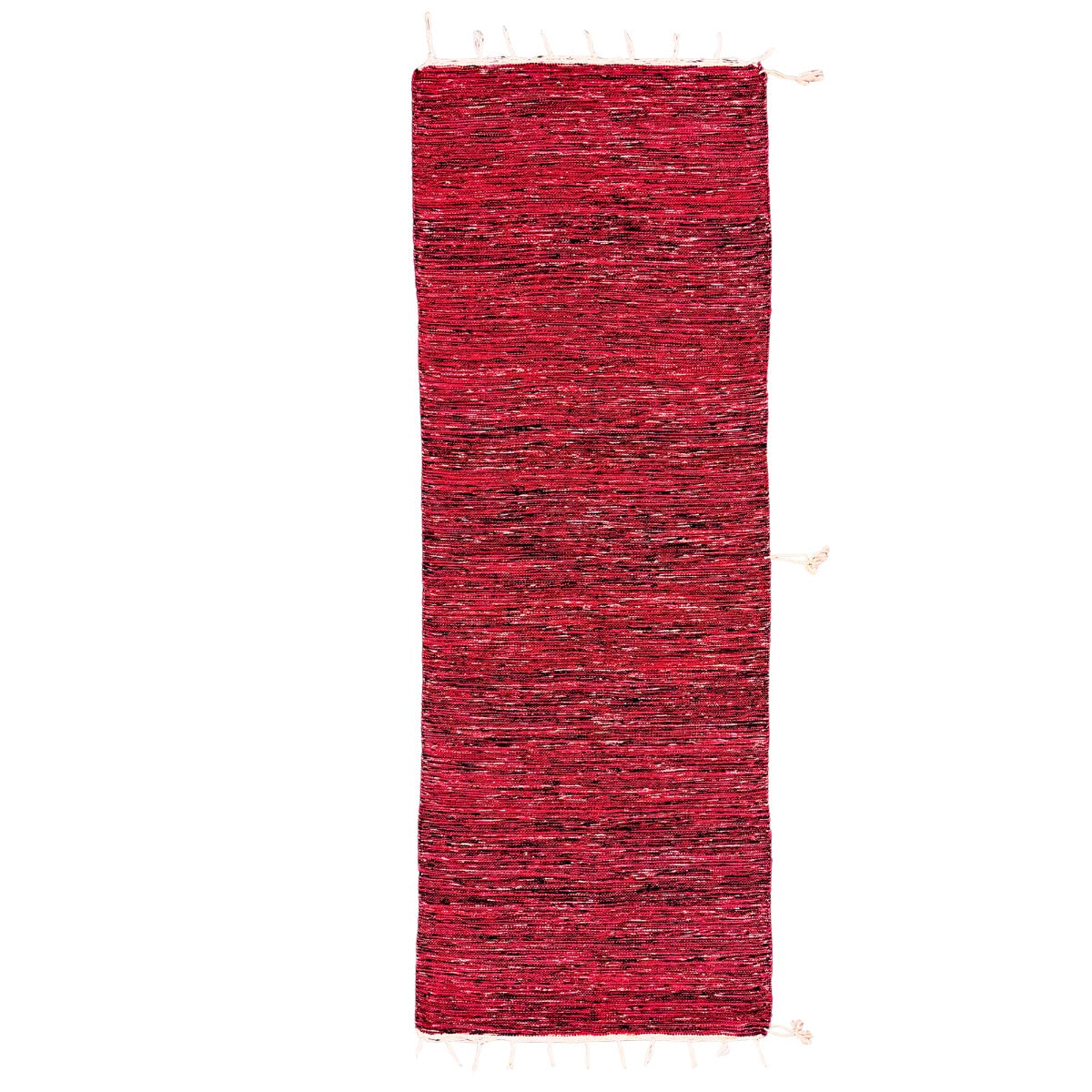 Handwoven Rug from Gaza - Red