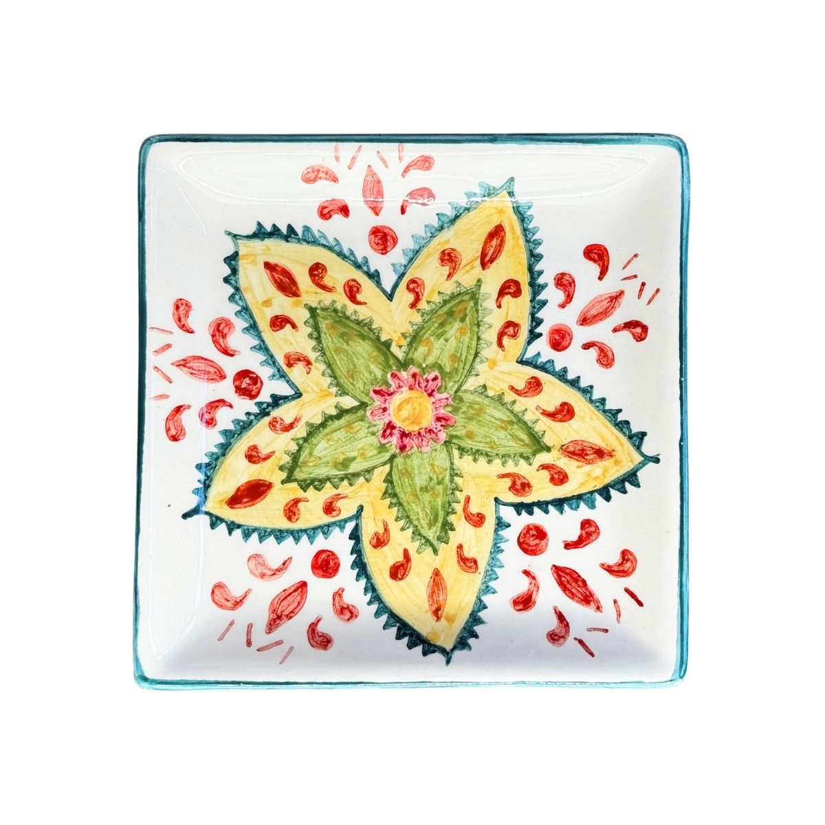 Nisf Jubil 7" Square Plates - Various Patterns