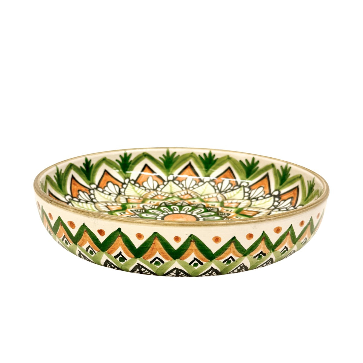Ceramic Shallow Serving Bowl (9")