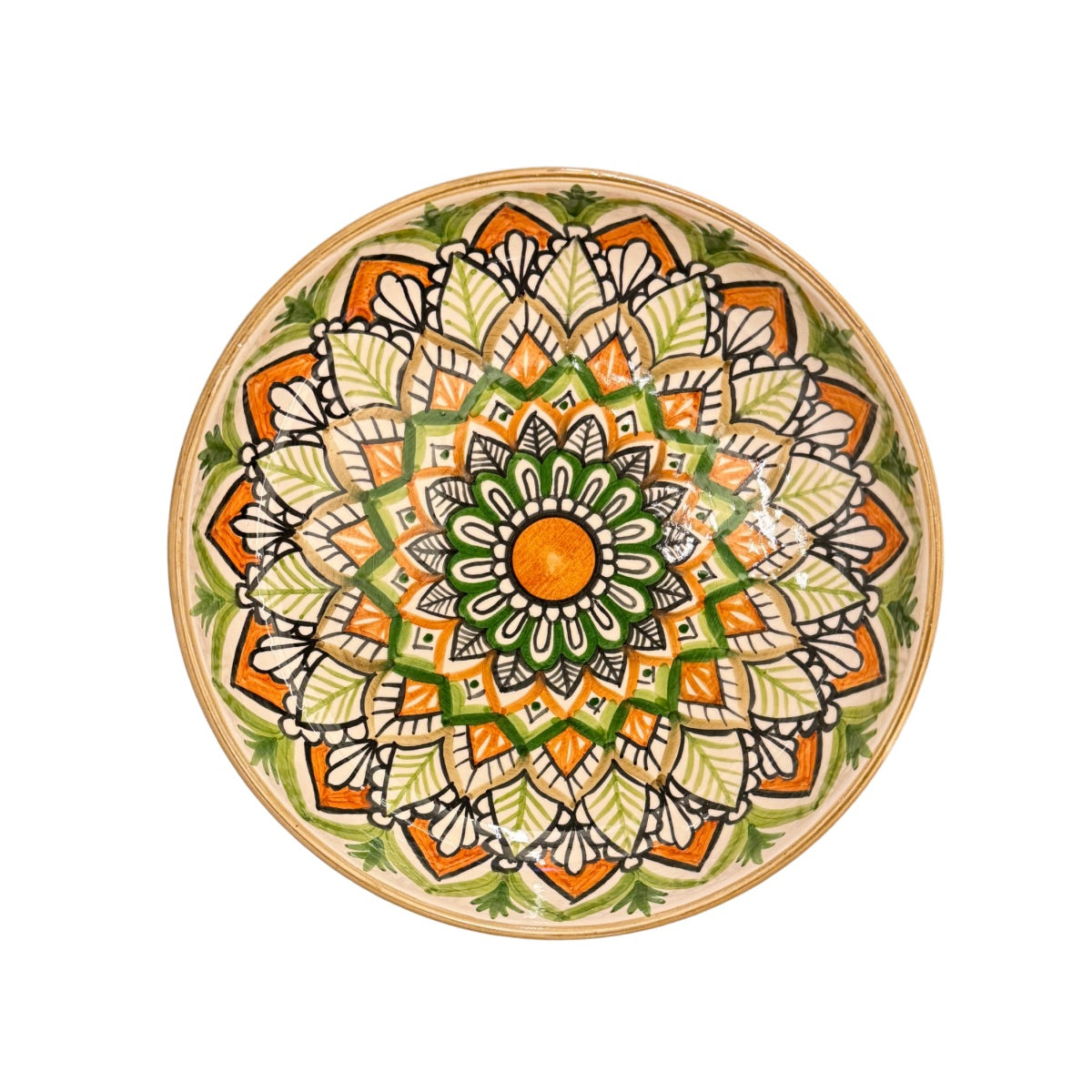 Ceramic Shallow Serving Bowl (9")
