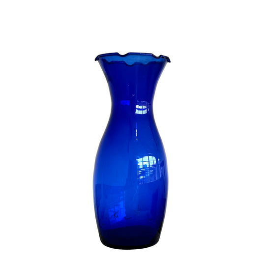 Glass Vase - Sapphire