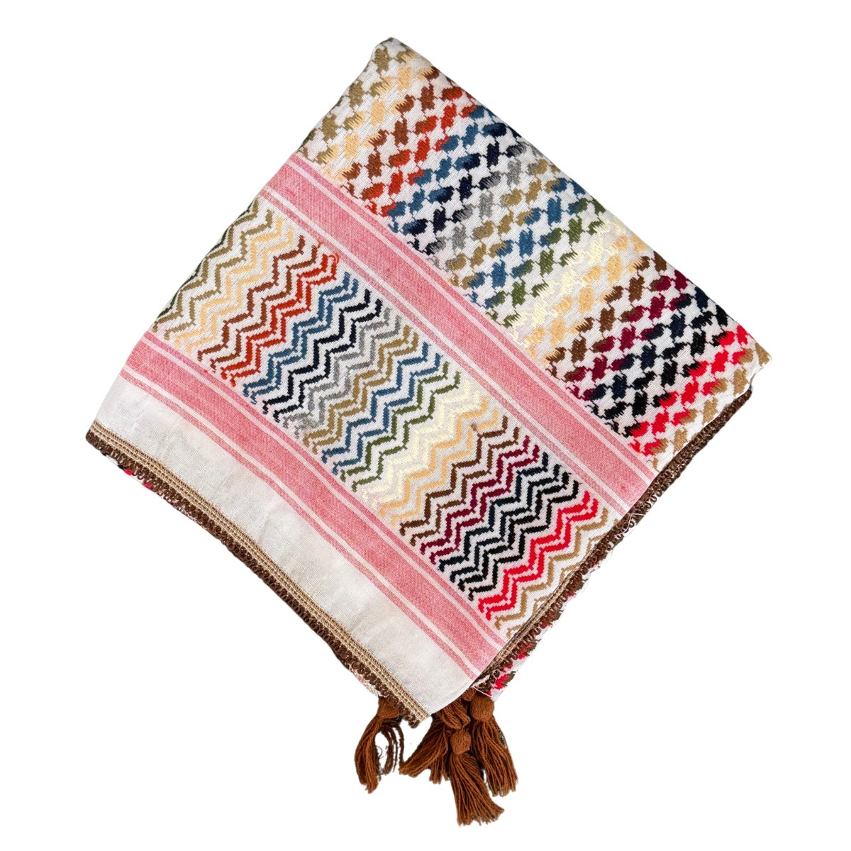 Nablus Keffiyeh - Multicolor