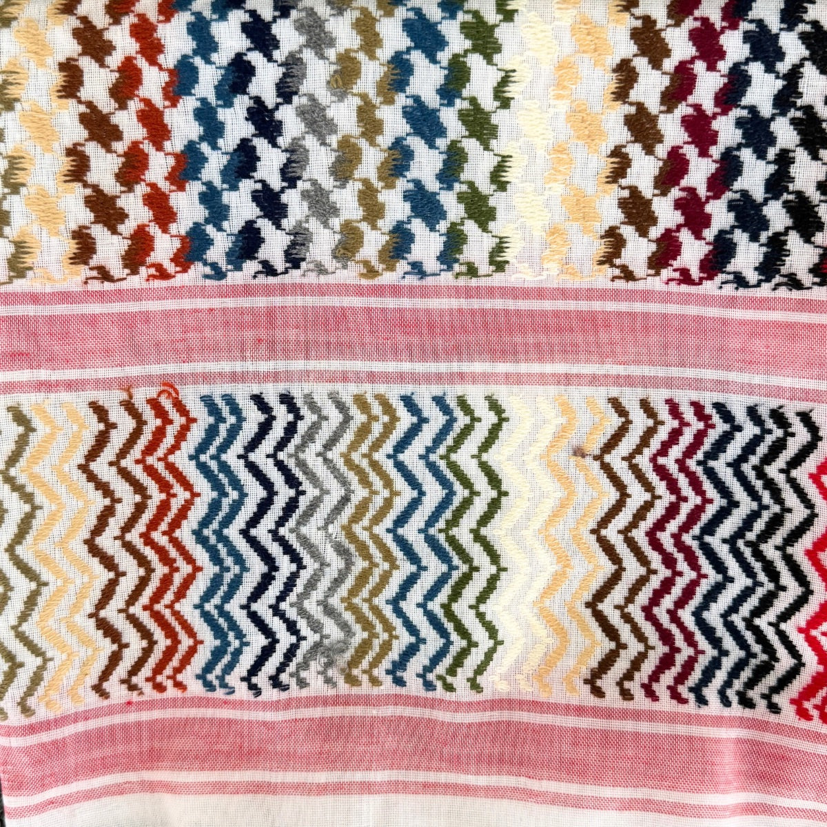 Nablus Keffiyeh - Multicolor
