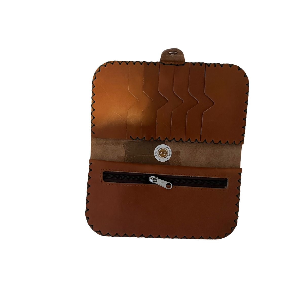 Leather Bi-Fold Snap Wallet (Various Colors)