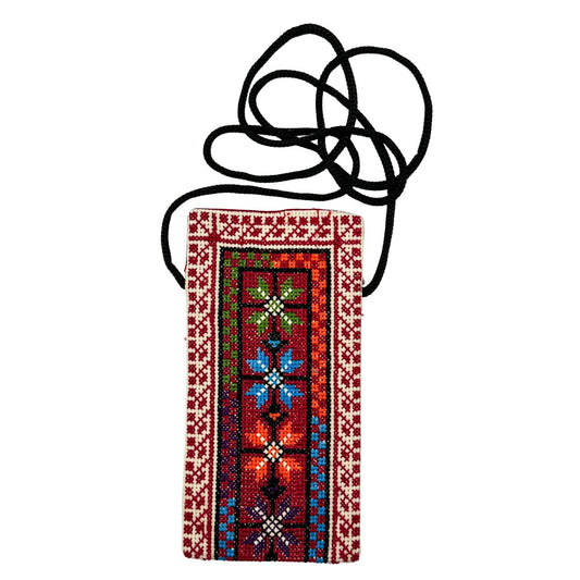 Embroidered Eyeglass Case - Bethlehem