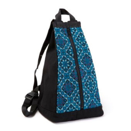 Embroidered Backpack - Teal