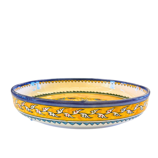 Ceramic Shallow Serving Bowl (11”) -