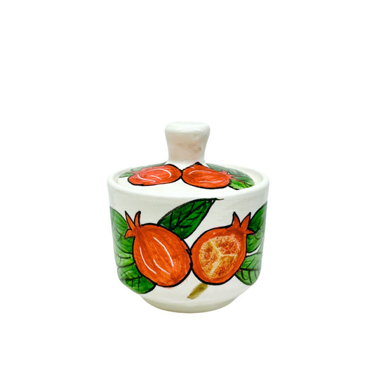 Ceramic Jar (2.5”) - Pomegranate