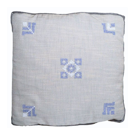 Feathers Pillow Cover - Grey