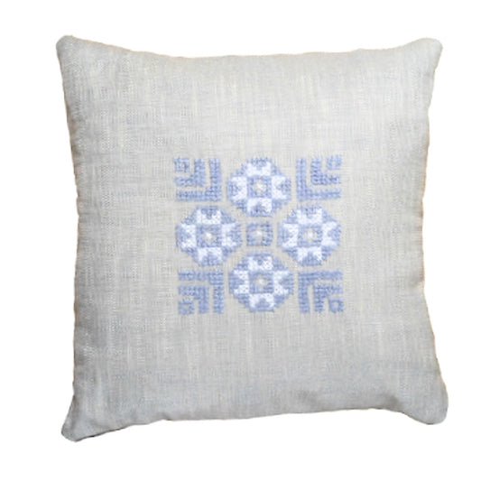 Eyes Pillow Cover - Grey