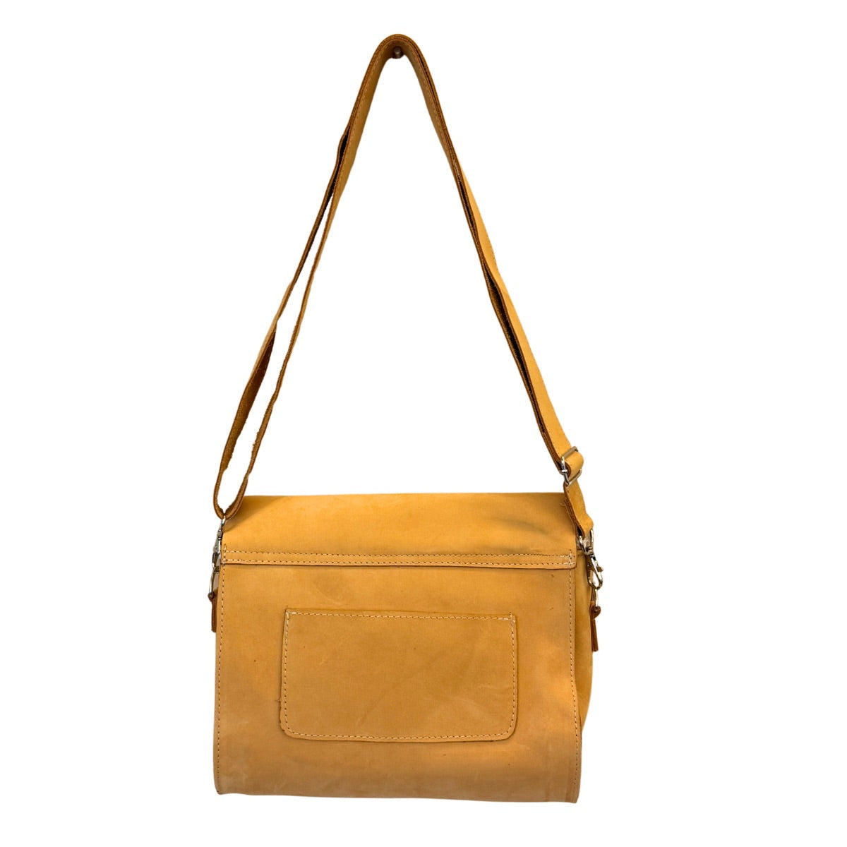 Suede Leather Purse w/Embroidery - Bouquet