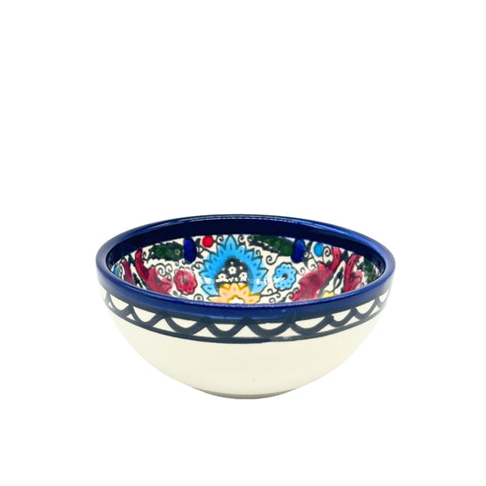 Ceramic "Dipping" Bowl (3.5”)-Multi Tulip