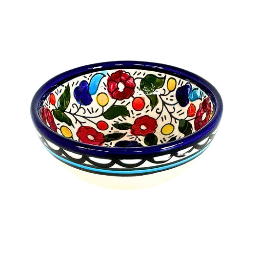 Ceramic "Dipping" Bowl (3.5”) - Multicolor