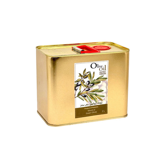Award-Winning Palestinian Olive Oil 2 L (one half gallon) Tin 2025
