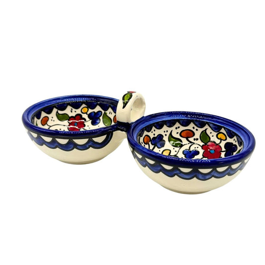Zeit and Za'atar Serving Bowl - Multicolor