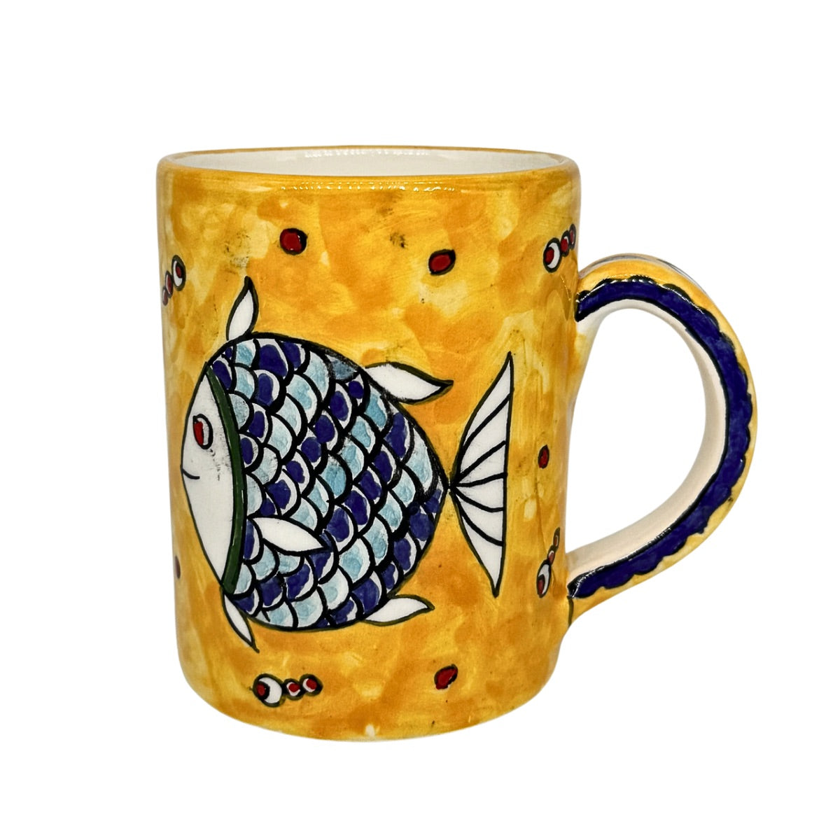 Ceramic Mug - Yellow Fish