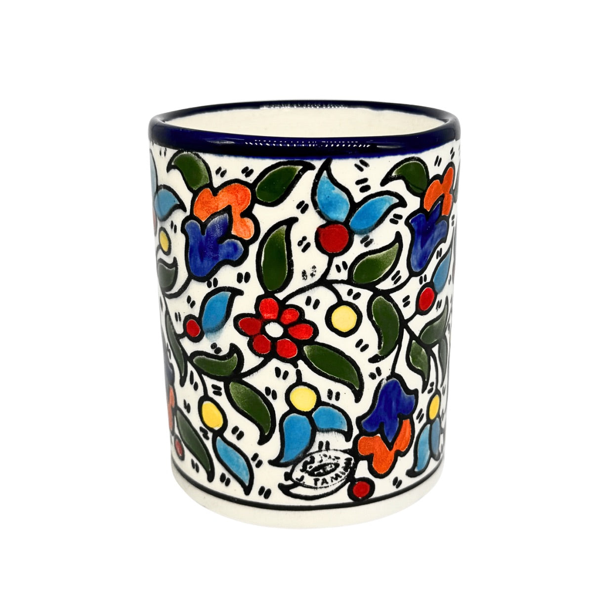 Ceramic Mug without Handle - Multicolor