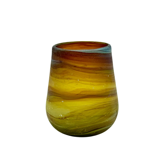 Stemless Glass - Phoenician Design