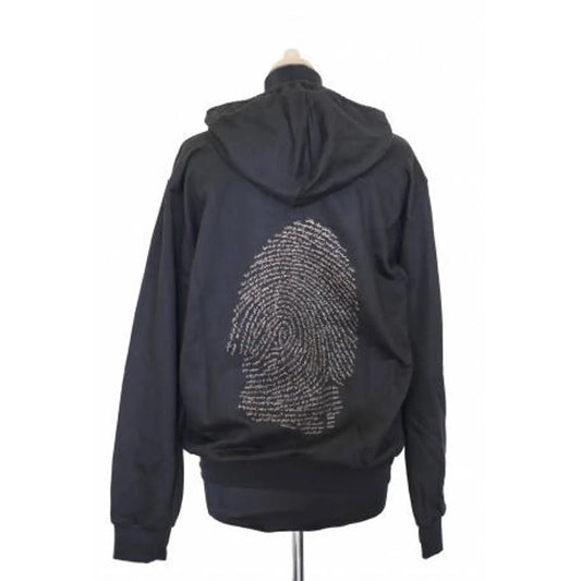 Zip Hoodie - I Am Arab Poem