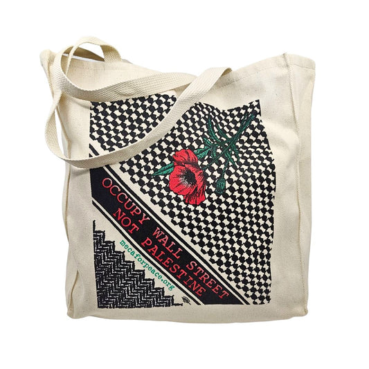 Occupy Wall Street, Not Palestine Tote Bag