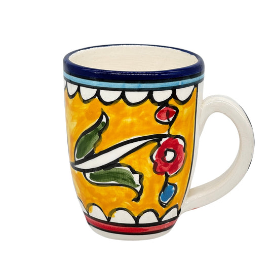 Ceramic Mug - Yellow Garden