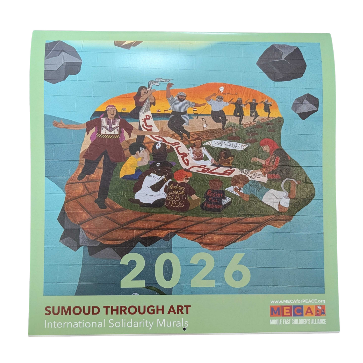 Sumoud Through Art: Palestine:2026 Calendar