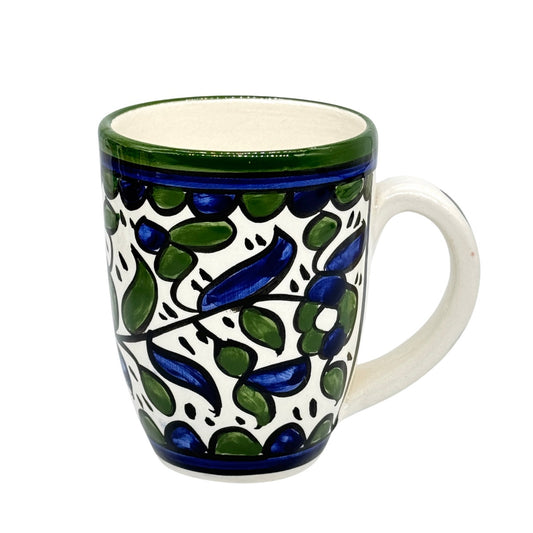 Ceramic Mug- Blue & Green