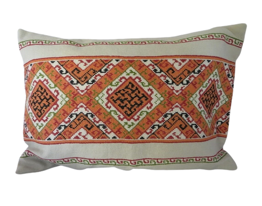 Embroidered Pillow Cover from Gaza
