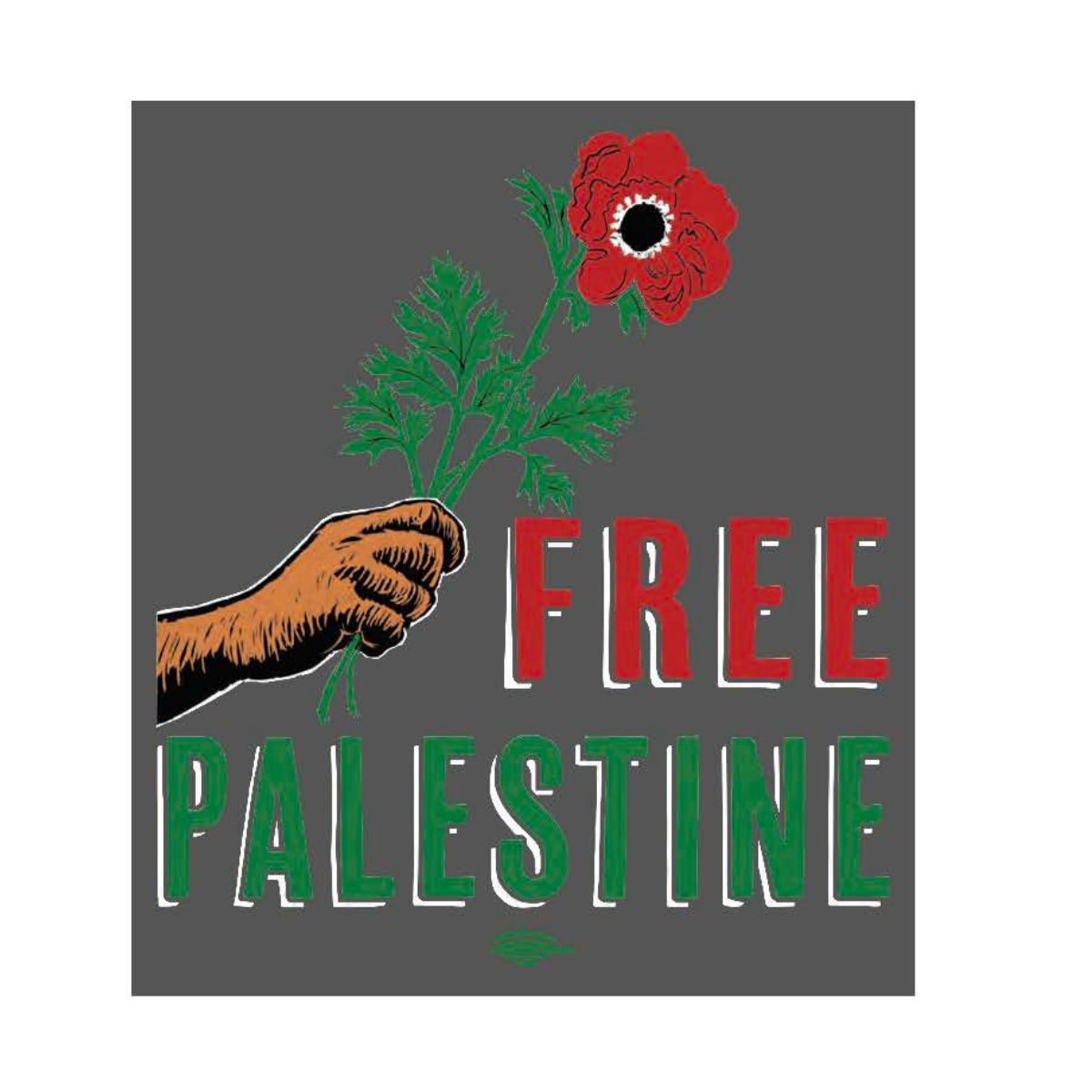 Crew Neck Sweatshirt - Free Palestine