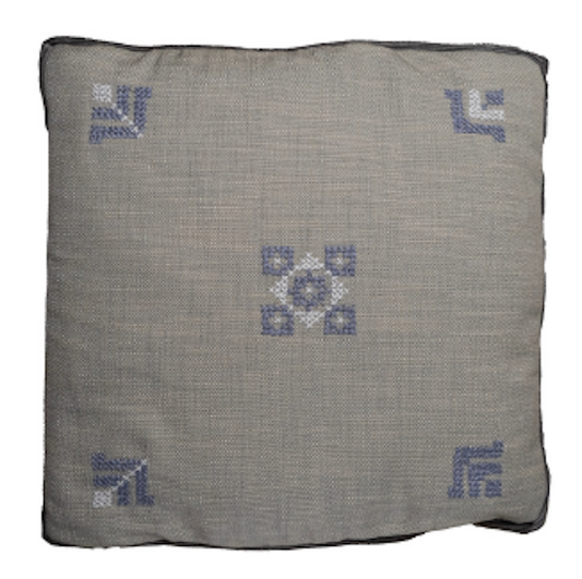 Feathers Pillow Cover - Grey