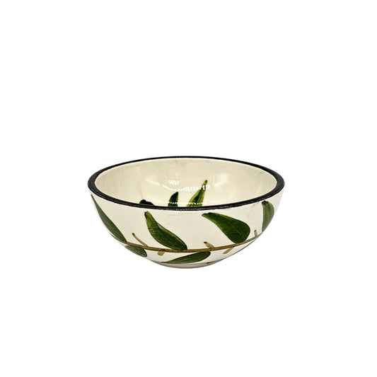 Ceramic "Dipping" Bowl (3.5 Inches) - Black Olive